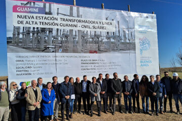 Kicillof se dio inicio a la obra de la nueva Estación Transformadora Guaminí que abastecerá a Carhué y la región Kicillof se dio inicio a la obra de la nueva Estación Transformadora Guaminí que abastecerá a Carhué y la región