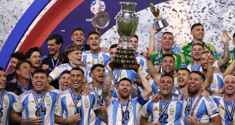 Argentina es bicampeón de América Argentina es bicampeón de América