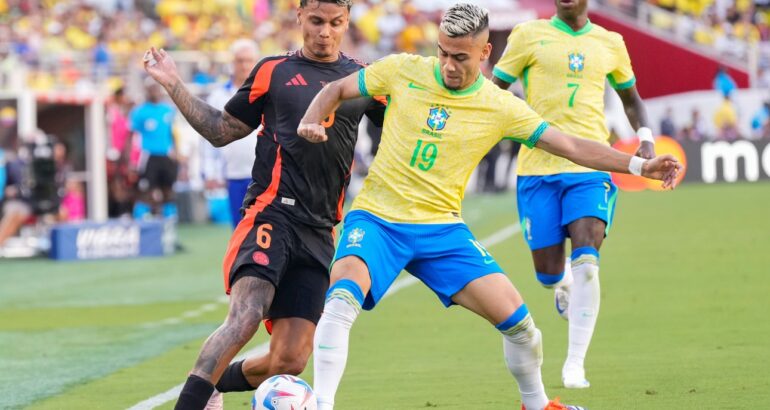 Brasil empató con Colombia y chocará con Uruguay en cuartos Brasil empató con Colombia y chocará con Uruguay en cuartos