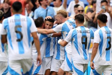 Argentina superó a Ucrania y se metió en los cuartos de los Juegos Olímpicos