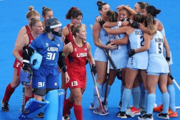 Las Leonas golearon 4-1 a Estados Unidos en los Juegos Olímpicos
