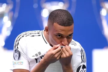 Mbappé fue presentado en el Real Madrid: “Soy un chico muy feliz hoy”