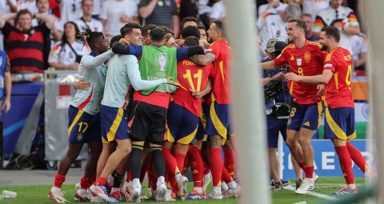 España eliminó al anfitrión Alemania y es semifinalista de la Eurocopa España eliminó al anfitrión Alemania y es semifinalista de la Eurocopa