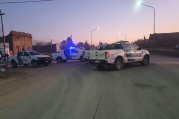 Pringles: cortaron la ruta para correr picadas y arrojaron piedras a patrulleros