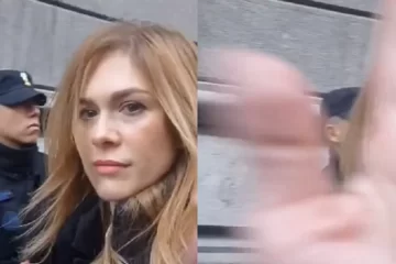 Manotazo. La violenta reacción de Lilia Lemoine con docente que reclamaba en el Congreso por mejoras salariales
