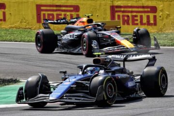 Colapinto terminó en el Top10 con el Williams de F1 en Italia
