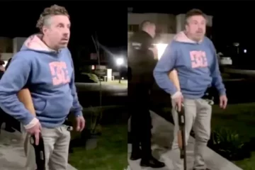 Le hicieron «ring raje» en su casa de country y salió a buscar a los niños con una escopeta
