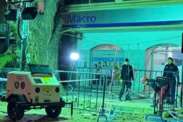Descubren un túnel de casi 3 metros hecho para robar un banco en San Isidro
