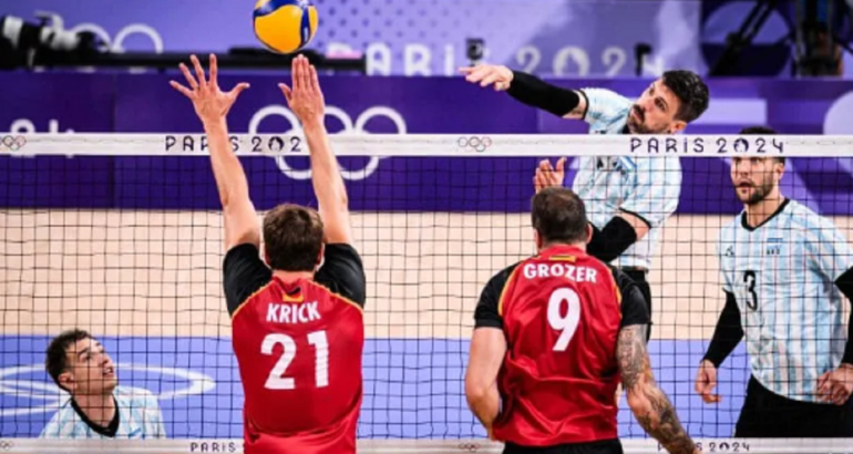 La Selección de voley perdió con Alemania y se despidió de París La Selección de voley perdió con Alemania y se despidió de París