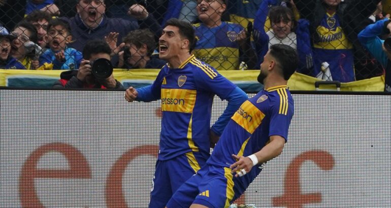 Boca le ganó a San Lorenzo en un clásico lleno de goles Boca le ganó a San Lorenzo en un clásico lleno de goles