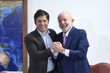 Kicillof se reunió con el presidente Lula da Silva
