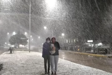 Tornquist sin clases por las nevadas y las bajas temperaturas