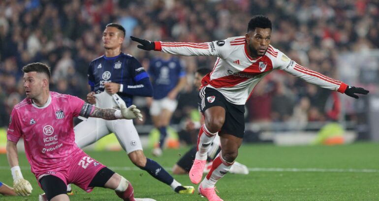 River venció a Talleres y se metió en los cuartos de la Libertadores River venció a Talleres y se metió en los cuartos de la Libertadores