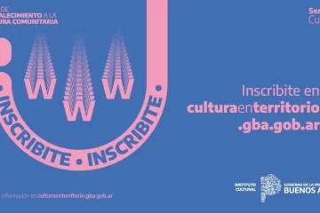 Abrió la inscripción al Plan de Fortalecimiento a la Cultura Comunitaria