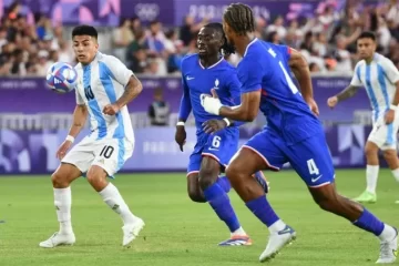 Francia terminó con el sueño Olímpico de Argentina