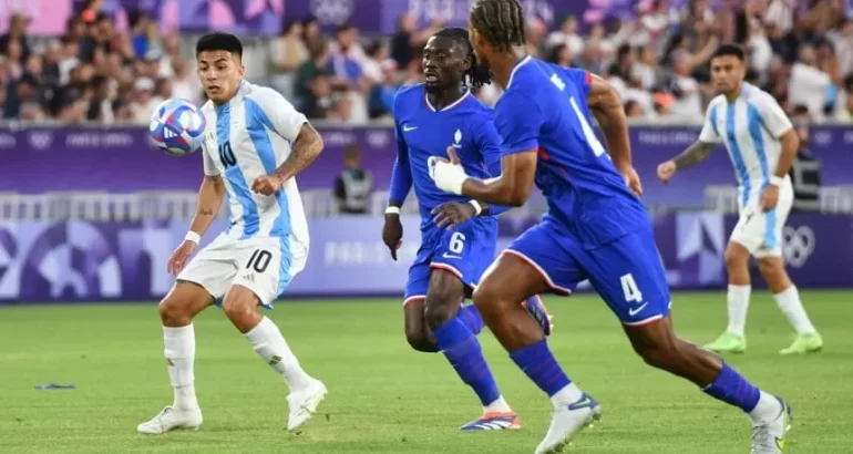 Francia terminó con el sueño Olímpico de Argentina Francia terminó con el sueño Olímpico de Argentina