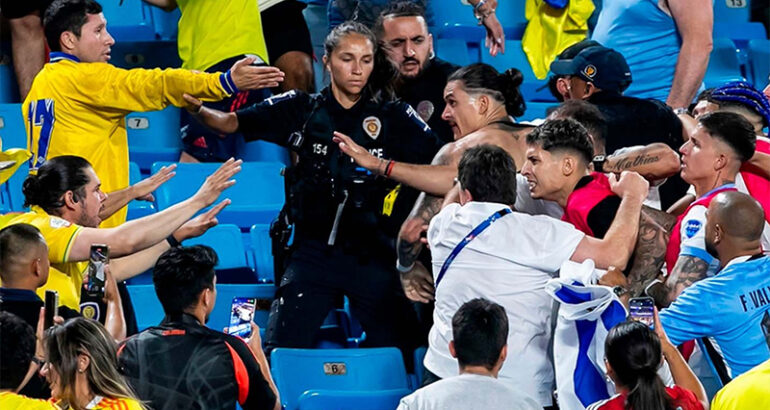 Once jugadores de la selección de Uruguay sancionados por los incidentes en la Copa América Once jugadores de la selección de Uruguay sancionados por los incidentes en la Copa América