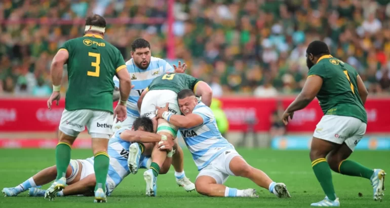 Los Pumas cayeron ante Sudáfrica que se quedó con el título Los Pumas cayeron ante Sudáfrica que se quedó con el título