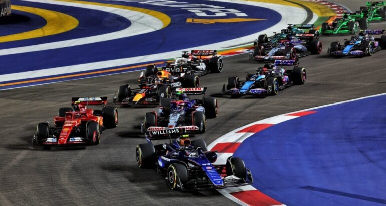 Formula 1: Colapinto 11° en el Gran Premio de Singapur Formula 1: Colapinto 11° en el Gran Premio de Singapur