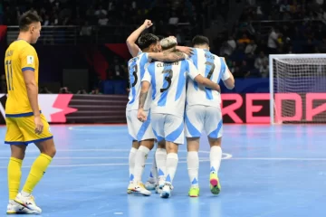 Futsal: La Selección goleó a Kazajistán y jugará la semifinal ante Francia