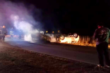 Dos personas fallecieron en un trágico accidente en Ruta 1, cerca de Guatraché: