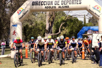 Más de 150 ciclistas participaron en el Rural Bike de Carhué