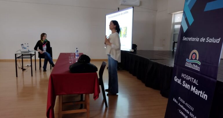 Positiva charla sobre Vértigo y Trastornos del Equilibrio en Carhué Positiva charla sobre Vértigo y Trastornos del Equilibrio en Carhué