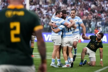 Los Pumas vencieron a Sudáfrica e irán por el primer título del Rugby Championship en la historia