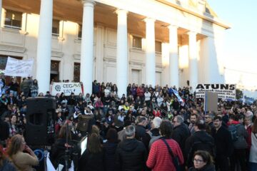 Convocan una nueva marcha universitaria contra el veto al financiamiento