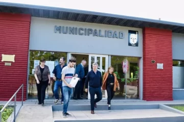Jornada de trabajo del Gobierno de La Pampa en Rolón