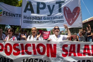 Trabajadores del Hospital Garrahan realizarán una «Marcha Blanca» en el Congreso