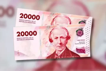 El Banco Central puso en circulación el billete de $20.000