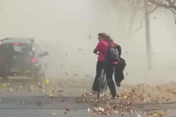 Jueves ventoso: rige un alerta por fuertes vientos en el sudoeste bonaerense