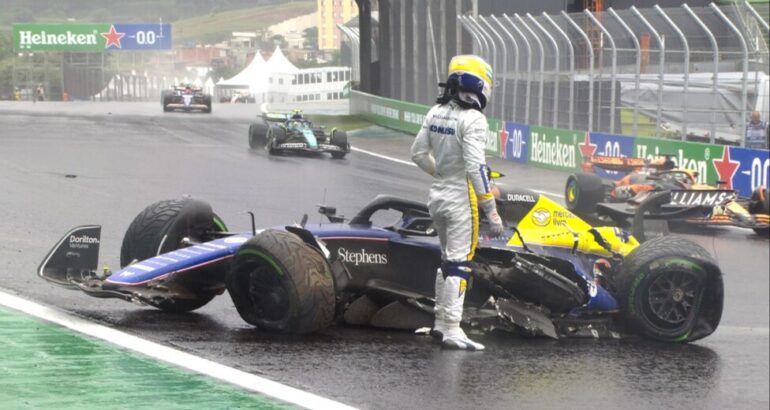 Franco Colapinto no pudo completar su sexta carrera de Formula 1 Franco Colapinto no pudo completar su sexta carrera de Formula 1