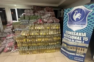 Tucumán: En casa de un hombre hallaron 40 mil kilos de alimentos de Capital Humano