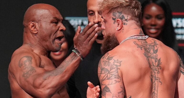 A sus 58 años, Tyson pelea hoy contra Jake Paul A sus 58 años, Tyson pelea hoy contra Jake Paul