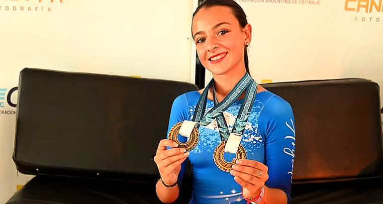 Josefina Pascual campeona nacional de Patinaje Artístico en Córdoba Josefina Pascual campeona nacional de Patinaje Artístico en Córdoba