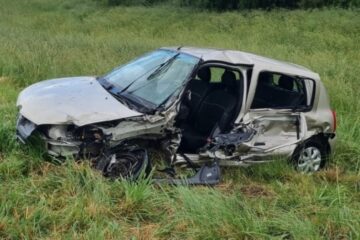 Choque en ruta 33 deja cuatro heridos cerca de Guaminí Choque en ruta 33 deja cuatro heridos cerca de Guaminí
