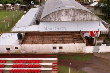 La Pampa: La Tormenta voló un techo del Club Atlético Macachín y provocaron destrozos en Santa Isabel