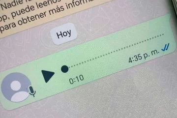 WhatsApp habilitó la transcripción de los mensajes de voz