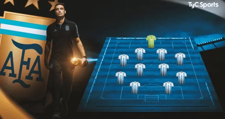 Con Messi, Lautaro y Julián, el once de Scaloni para enfrentar a Paraguay Con Messi, Lautaro y Julián, el once de Scaloni para enfrentar a Paraguay