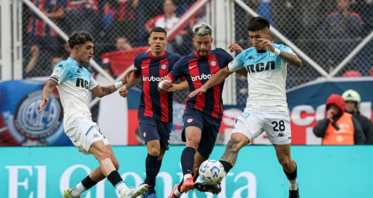 Racing se lo dio vuelta a San Lorenzo y quedó a tres puntos de Velez Racing se lo dio vuelta a San Lorenzo y quedó a tres puntos de Velez