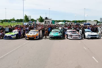 Con Todino entre los protagonistas, así fue la exhibición en la ruta del TC en Toay