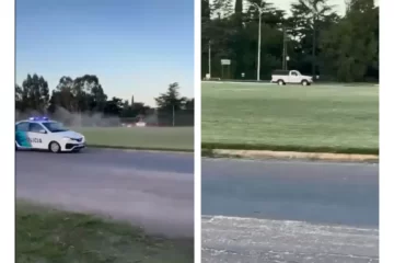 En video: pigüense le robó la camioneta a su papá, huyó más de 100 kilómetros y chocó en Bahía