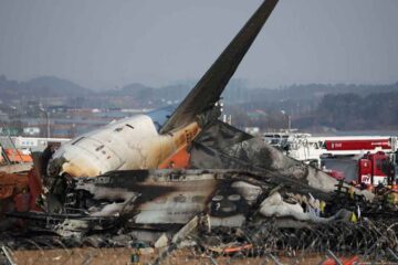 Un avión se estrelló en un aeropuerto en Corea del Sur: hay al menos 176 muertos