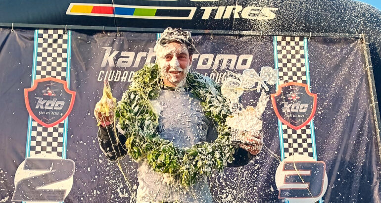 Santiago Delgado se consagró campeón en el Karting del Oeste 2024 Santiago Delgado se consagró campeón en el Karting del Oeste 2024