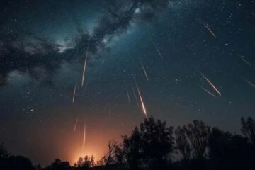 Una lluvia de estrellas podrá observarse este fin de semana