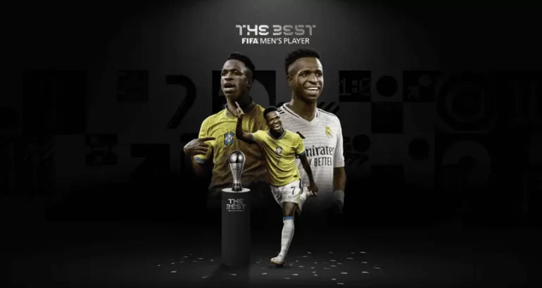 Vinicius Junior ganó el premio The Best al mejor jugador del mundo Vinicius Junior ganó el premio The Best al mejor jugador del mundo