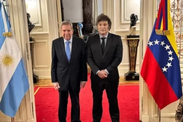 Milei recibió en Casa Rosada al líder opositor venezolano Edmundo González Urrutia