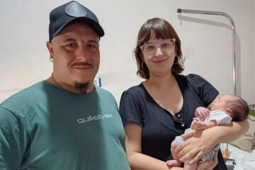 Felicitas, la primera bebé de 2025 en Adolfo Alsina Felicitas, la primera bebé de 2025 en Adolfo Alsina